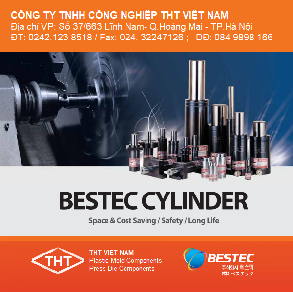 Gas Spring BESTEC - THT